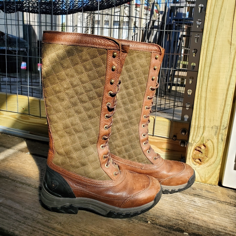 Ariat Jena insulated waterproof lace up boots 7B